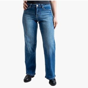 YMI Women's Classic Blue Flare Jeans